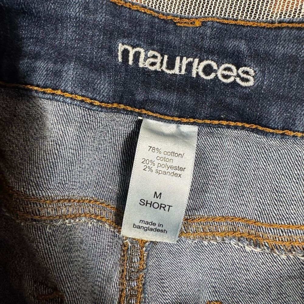 Maurices Dark Wash Skinny Ankle Jeans – Size Medium Short - Picture 3 of 5